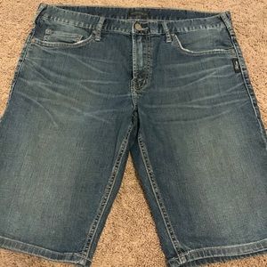 Silver brand shorts for men